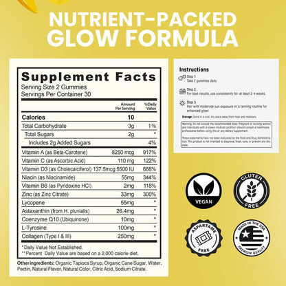 Glowmi Golden Gummies